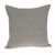 20" x 7" x 20" Transitional Gray Solid Pillow Cover With Down Insert