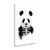 Zombie Panda 1 Wrapped Canvas Print Wall Art