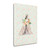 Teepee On Floral 2 Wrapped Canvas Print Living Room Wall Art