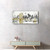 Homeroots Home Decor 60" NYC Golden Bridge Skyline Canvas Wall Art, Monochrome with Color Accent