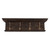 Rustic Black Wash Wood Four Hook Hanging Coat Rack