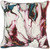 Multicolor Acrylic Pour Throw Pillow