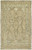 8' X 11' Tan Blue And Gray Wool Floral Tufted Handmade Stain Resistant Area Rug