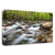 "Below The Bridge" Wrapped Canvas Print Wall Art