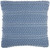 Soft Blue Textured Dots and Stripes Throw Pillow