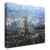"Blue Paris" Wrapped Canvas Print Wall Art