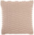 Blush Textured Broken Stripes Throw Pillow