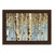 White Forest I Brown Picture Frame Print Wall Art