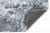 8' Blue And Gray Abstract Runner Rug