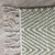 2' X 4' Green And White Hand Woven Area Rug