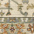 2' X 3' Gray And Ivory Oriental Power Loom Area Rug With Fringe