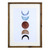 Contemporary Abstract Moon Wall Frame Decor