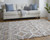 2' X 3' Tan Taupe And Ivory Geometric Power Loom Stain Resistant Area Rug - 606114136576