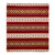 Ultra Soft Southwestern Red Hot Handmade Woven Blanket