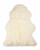 2' x 3' Ivory New Zealand Natural Sheepskin Rug - 4512822886657