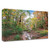 "Autumn At Hopkins Pond" Wrapped Canvas Print Wall Art