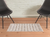 2' X 3' Ivory And Gold Oriental Power Loom Stain Resistant Area Rug With Fringe