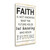 Faith 2 Wrapped Canvas Print Living Room Wall Art
