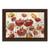 Poppies In The Rain 16 Brown Picture Frame Print Wall Art