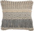 Bohemian Blue Macrame Throw Pillow