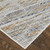 2' X 3' Ivory Gray And Tan Abstract Distressed Area Rug Polyester
