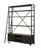 64" X 29" X 83" Sandy Gray Metal Tube Bookcase With Ladder