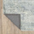 2' X 8' Grey Blue And Ivory Oriental Power Loom Stain Resistant Runner Rug