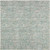12' Square Green Square Wool Hand Loomed Handmade Area Rug