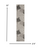 12' Gray Indoor Outdoor Runner Rug