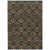 2' X 3' Blue And Gold Oriental Area Rug