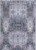 Homeroots Home Decor 2 X 3 Inch Abstract Stain Resistant Area Rug, Blue Gray and Taupe