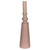 Contemporary Light Pink Metal Decorative Vase