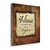 Home 12 Wrapped Canvas Print Living Room Wall Art