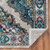 5' X 8' Blue Area Rug