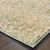 2' X 3' Foam Blue Pumpkin And Golden Yellow Abstract Power Loom Stain Resistant Area Rug - 606114599272