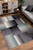 4' X 6' Gray Modern Geometric Area Rug Polyester
