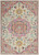 Homeroots Home Decor Ivory and Pink Medallion Area Rug, 4 x 6 Inch