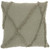 Boho Chic Sage Textured Lines Throw Pillow
