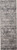 8' Gray Ivory And Taupe Abstract Stain Resistant Runner Rug