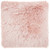 Plush Rose Shag Accent Throw Pillow