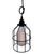 Leena 1-Light Black Adjustable Height 6-Inch Edison Pendant With Bulb