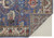 2' X 3' Blue and Beige Wool Floral Hand Knotted Area Rug