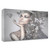 "Cool Grey" Wrapped Canvas Print Wall Art