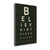 Eye Chart III Wrapped Canvas Print Living Room Wall Art