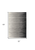 3' X 5' Black And Gray Striped Area Rug