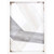 Chevron I Framed Art White Picture Frame Print Wall Art