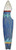 Vintage Sharkbite Blue Surfboard Wall Decor