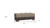 52" Sand and Brown Chenille And Faux Leather Storage Ottoman