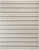 4' X 6' Gray And Ivory Striped Dhurrie Hand Woven Stain Resistant Area Rug