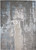 8' X 11' Gray Ivory And Blue Abstract Stain Resistant Area Rug